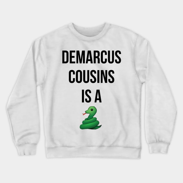 Demarcus Cousins is a Snake Crewneck Sweatshirt by xavierjfong